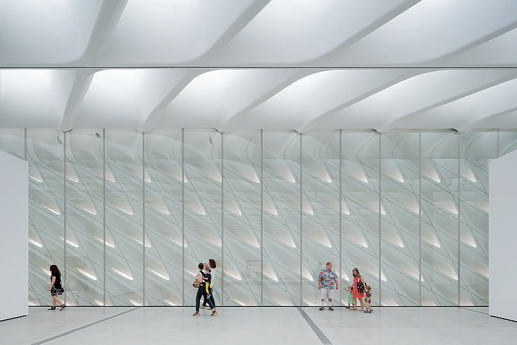Необыкновенный музей искусств The Broad в Лос-Анджелесе