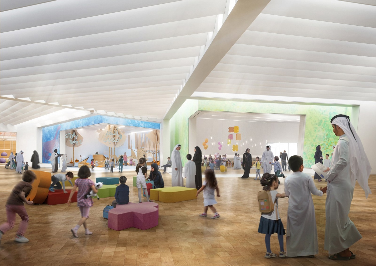 «Блочный» музей для детей в Катаре