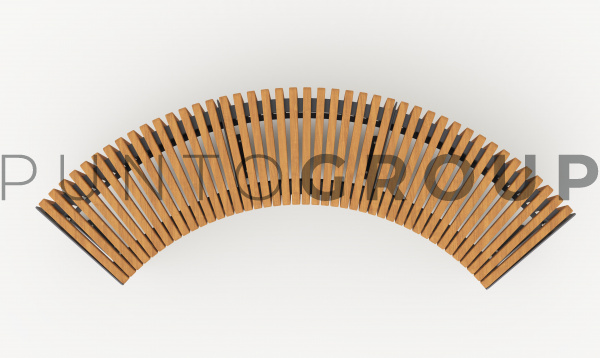 Скамейка Рок/Rock длинной 2575 мм