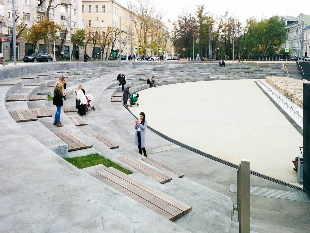 Реконструкция Хохловской площади, 2018 г.