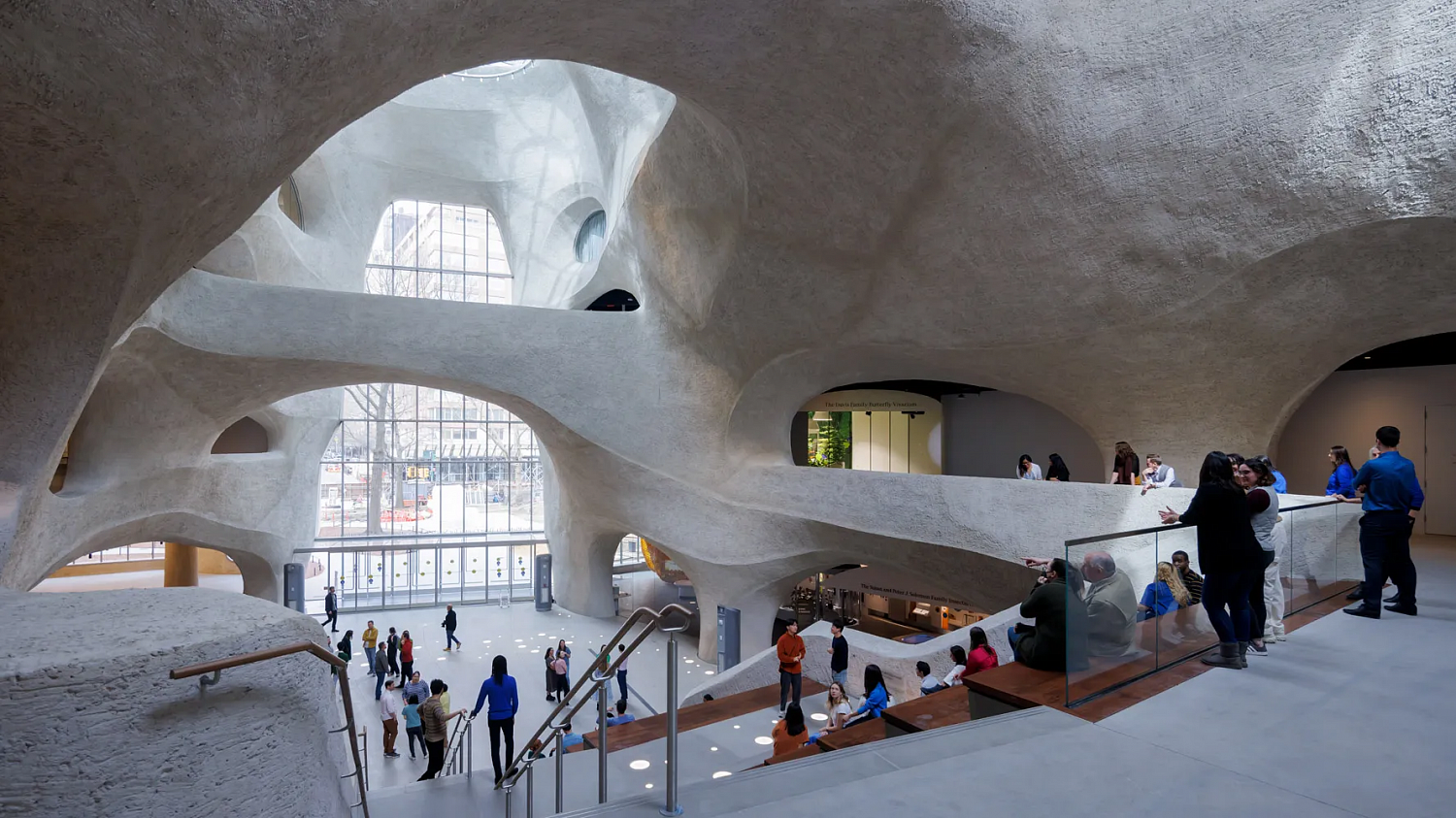 Студия Gang представляет архитектуру, вдохновлённую природой, в Американском музее естественной истории в Нью-Йорке