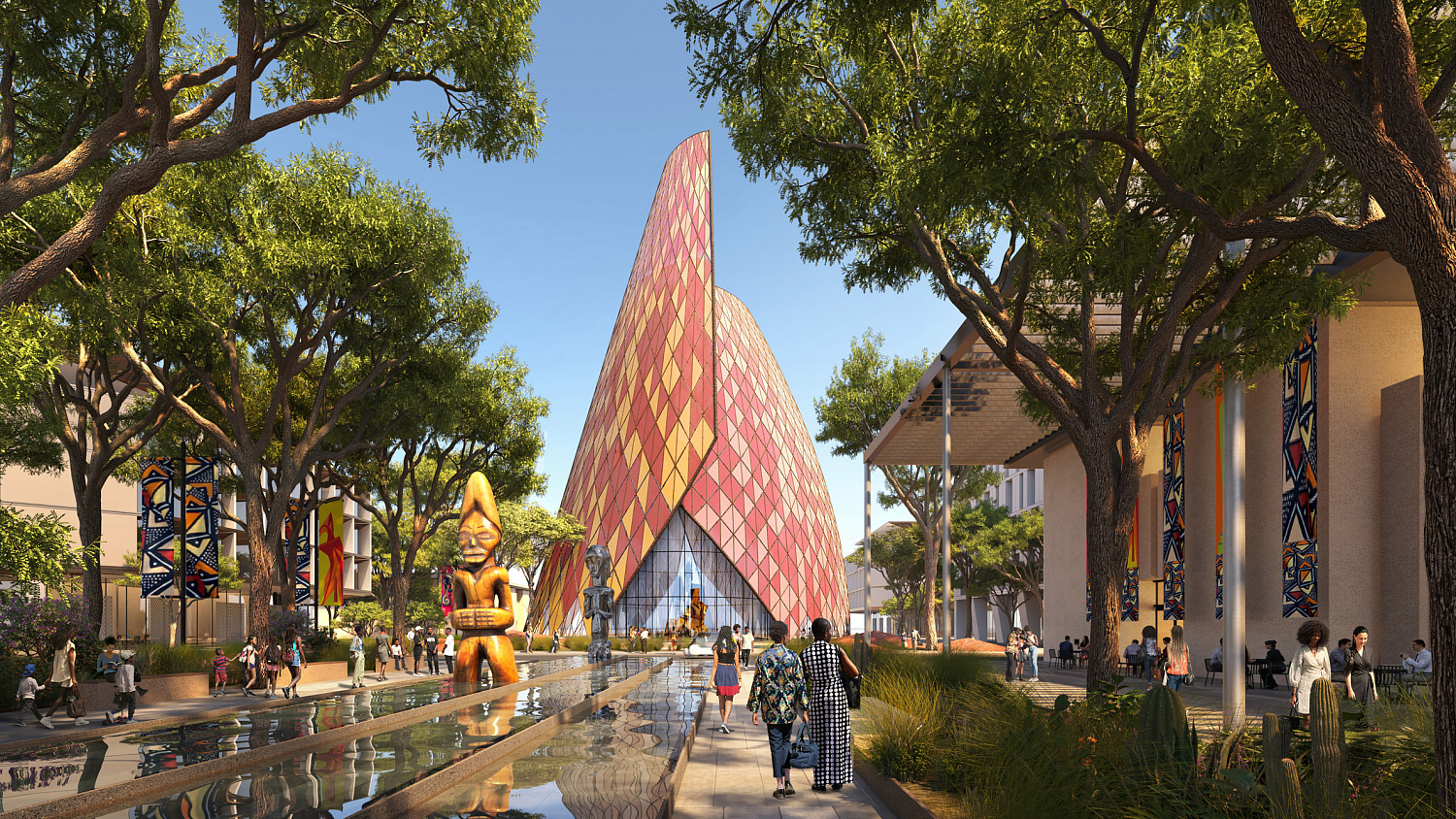 Студия Foster + Partners разрабатывает масштабный проект аэротрополиса для Анголы